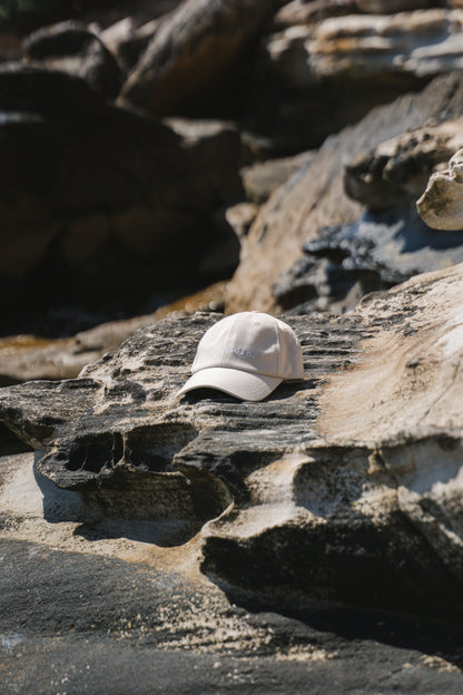 Ilk Studio Cotton Canvas Cap Sand